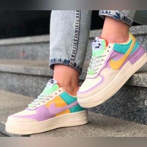 Nike Air Force 1 Shadow 'Pale Ivory' Size 8 Like New MSRP $230